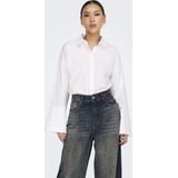 Jeans - Wijde Pasvorm - Middelhoge Taille - Knoopsluiting - Blauw