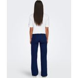 ONLY high waist flared jeans dark blue denim