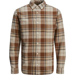 JACK & JONES Premium - BLUBROOK - Vrijetijdsoverhemd - Katoen - Blauw