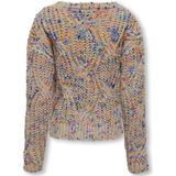 ONLMUSSA LIFE L/S PULLOVER CC KNT - Pumice Stone/W