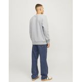 Jack & Jones - Sweatshirt - Grijs - Katoen - Ronde Hals