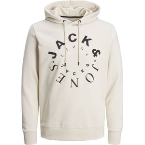 Jack & Jones - Warrior Sweat Hood - Beige - Katoen