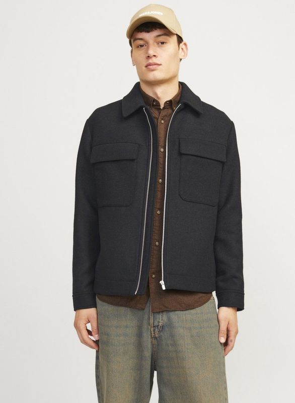 Jack & Jones - Russel - Overshirt - Winddicht - Wolmixstof