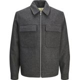 Jack & Jones - Jprblurussel Wool Blend Jacket - Tussenjas - Zwart - Mannen