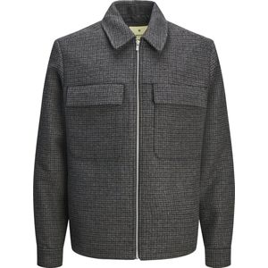 Jack & Jones - Jprblurussel Wool Blend Jacket - Tussenjas - Zwart - Mannen