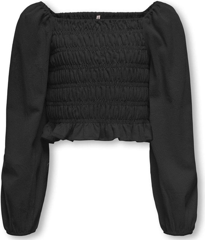 ONLY - Koghelene Puff Sleeve Top - Meisjes Top - Lange Mouwen - Regular Fit
