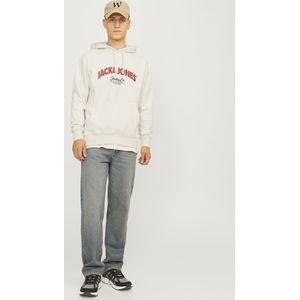 Antique White - Pullover - Met Capuchon - Lange Mouwen - Kangoeroezak