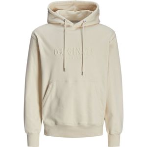 Hoodie - Lichtgrijs - Katoen/Polyester - Normale Pasvorm