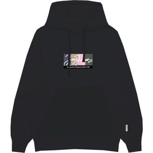 Jack & Jones Jorportland Block Branding Sweat Hood, zwart, XS