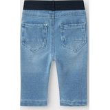 Slim-fit Jeans - Draageffect - Denim - Elastische Taille - Tape