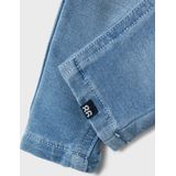 Slim-fit Jeans - Draageffect - Denim - Elastische Taille - Tape