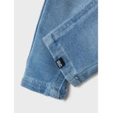 Slim-fit Jeans - Draageffect - Denim - Elastische Taille - Tape