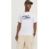Jack Jones - Jcooutdoor Logo Tee Ss Crew Neck Sn - Heren - t-Shirts