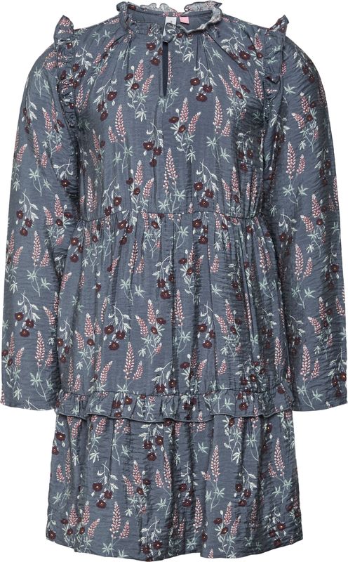 Vero Moda - VmJosie - Jurk - Grisaille/Lupine AOP - Katoen