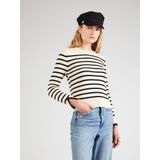 Only - ONLKALANA LS O-Neck KNT - Vest - Grijs/Stripes - Katoen