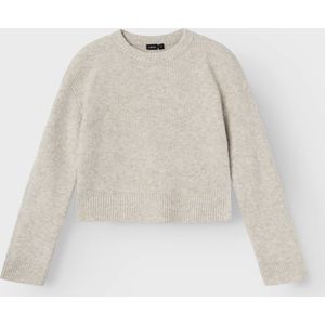 Name it - Nlflodet Ls Short Rib Knit - Meisjes - Truien