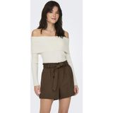 JDY - Gebreide Pullover - Off-shoulder - Lange Mouwen - Regular Fit
