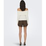 JDY - Gebreide Pullover - Off-shoulder - Lange Mouwen - Regular Fit