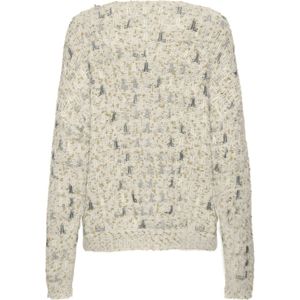 Only Onlstella Ls Glitter O-Neck Birch Blue/Gold MULTICOLOR M