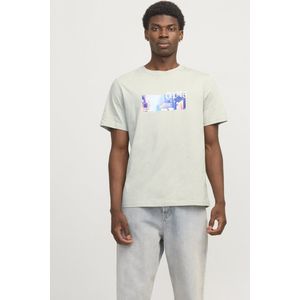 Jack Jones - Jorbushwick Blur Tee Ss Crew Neck - Heren - t-Shirts