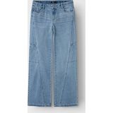 Name it - Nlfnaraizza Dnm Lw Wide Pant - Meisjes - Jeans