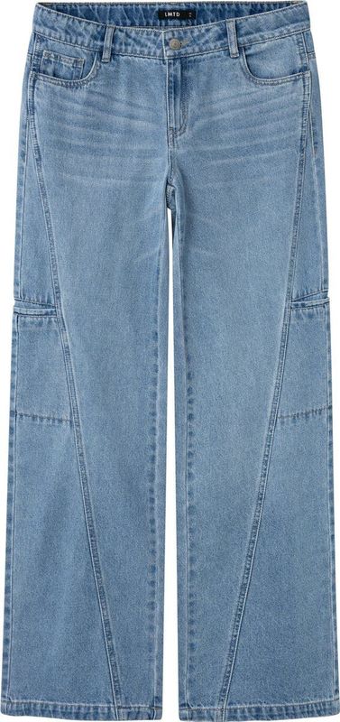 Name it - Nlfnaraizza Dnm Lw Wide Pant - Meisjes - Jeans
