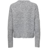 Only Trui Onlcirola Ls O-neck Knt 15331235 Light Grey Melange Dames