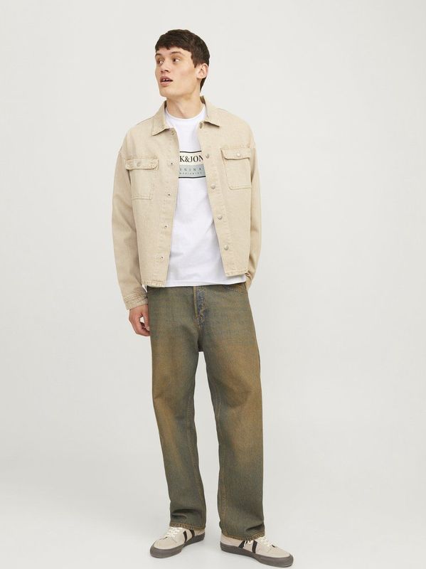 Jack Jones - Jorfrederiksberg Box Tee Ss c n Sn - Heren - t-Shirts