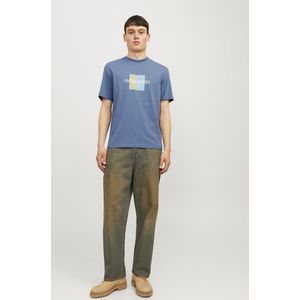 Jack Jones - Jorfrederiksberg Box Tee Ss c n Sn - Heren - t-Shirts