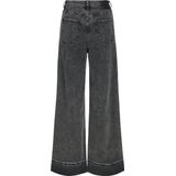 JJXX Jeans Jxtokyo Wide Fold Hw Jeans Dnm Ln 12260688 Grey Denim Dames