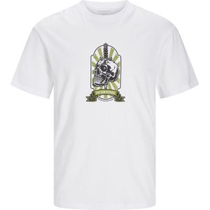 Jack Jones - Jorseven Skull Tee Ss Crew Neck Sn - Heren - t-Shirts