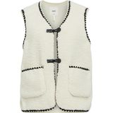 Object Objpauline Waistcoat Blazers Dames - Gebroken wit - Maat L