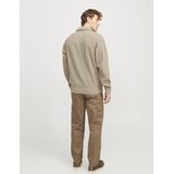 Jack&jones Jcooutdoor Knit Half Zip High Neck Sn Heren Trui