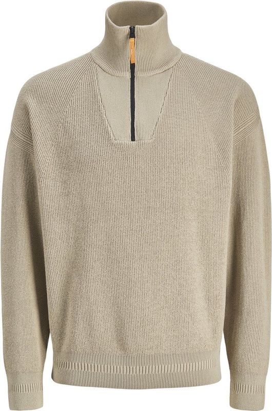 Jack&jones Jcooutdoor Knit Half Zip High Neck Sn Heren Trui