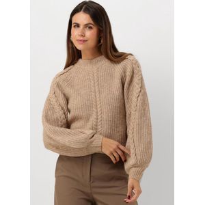 Object Objruna Knit Re Pullover Truien & vesten Dames - Sweater - Hoodie - Vest- Bruin