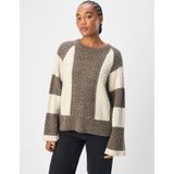 Object - Objrosa Knit L/S RE Pullover - Beige - Katoen