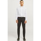 Overhemd - Keperstof - Lange Mouwen - Slim Fit - Knoopsluiting
