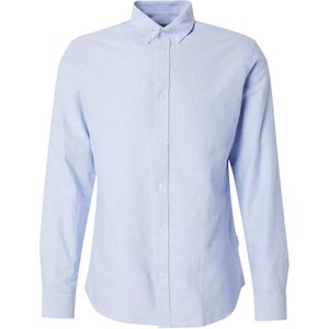 JJ Rebel - JREBOSCAR - Overhemd - Lichtblauw - Lange Mouw