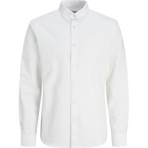 Overhemd - JREBOSCAR - Effen - Katoen - Lange Mouw - Regular Fit