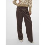 VMNILA MW Loose DAD Pant NOOS, chocolate brown, 36W x 30L