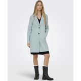 ONLY ONLCARRIE Boned Coat Dames Jas - Gray Mist Melange