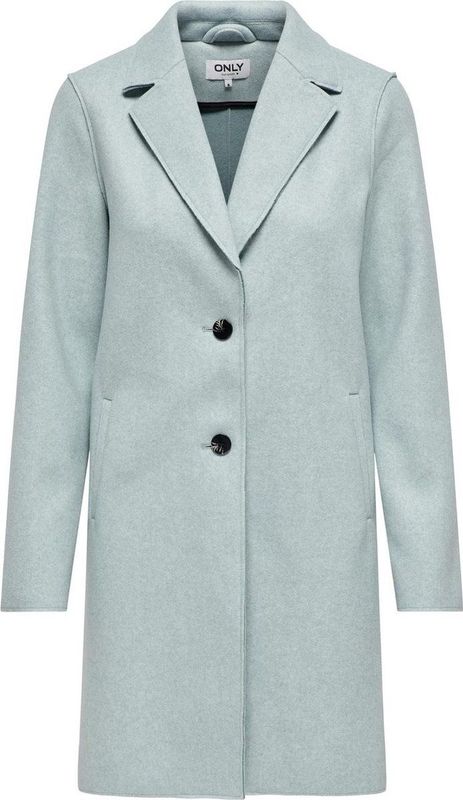 ONLY ONLCARRIE Boned Coat Dames Jas - Gray Mist Melange