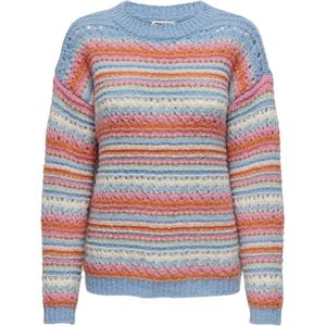 ONLY - ONLHOPE LIFE LS O-NECK KNT - Dames - Gebreide truien