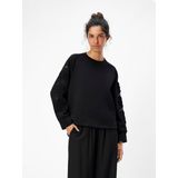 Object - Objdorina Lo - Sweat Top - Zwart - Katoen