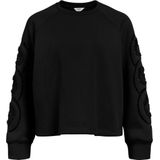 Object - Objdorina Lo - Sweat Top - Zwart - Katoen