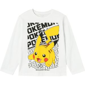 Pokemon - Top - Lange Mouwen - Jersey - Rubberen Print - Standard Fit
