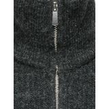 ONLY GIRLS - Vest - Grijs - Hoge Hals - Lange Mouwen - Ritssluiting