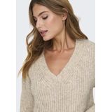 Only - ONLIda - Gebreide Trui - Mélange - Gerecycled Materiaal