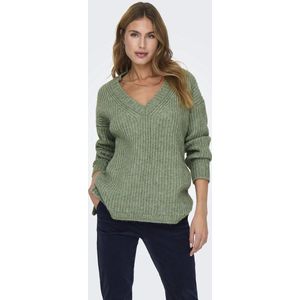 ONLY - ONLIDA LIFE LS LOOSE V-NECK KNT - Dames - Gebreide truien