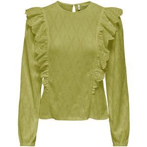 Only T-shirt Onlgrace L s O-neck Top Box Jrs 15330354 Oasis Dames